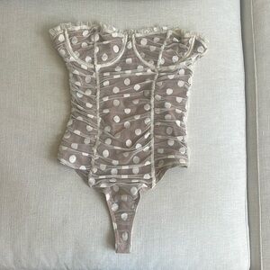 Wyn Bodysuit in White